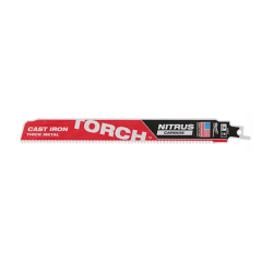Milwaukee® The TORCH™ for CAST IRON with NITRUS CARBIDE™ Blade 9&quot;, 7 TPI 