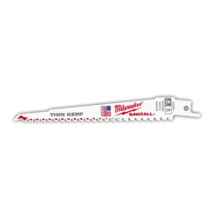 Milwaukee® Wood Cutting SAWZALL® Blades 6&quot;, 5 TPI 