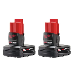 Milwaukee® M12™ REDLITHIUM™ XC Battery 12V, 3Ah (2pk) 