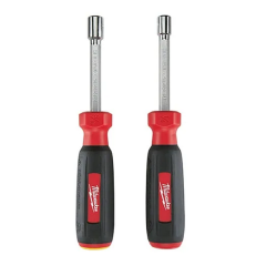 Milwaukee® 2-Piece HollowCore™ Magnetic Nut Driver Set 1/4&quot; &amp; 5/16&quot;