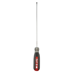 Milwaukee® Cabinet Tip Slotted Screwdriver with Round Shank 3/16&quot; x 8&quot;