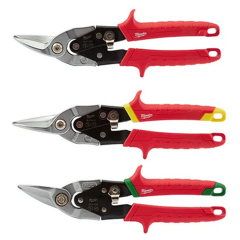 Milwaukee® 3-Piece Straight/Left/Right Aviation Snip Set