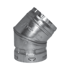 4&quot; 45° B-Vent Elbow