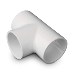 DiversiTech® 5-401020 2&quot; PVC Tee (Sch40, Slip x Slip)