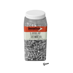 DiversiTech® 5-SCR103-4DP Sheet Metal Screws with Drill Point 5/16 in. Slotted Hex Head, 3/4 in. L, #10 (500 pk)