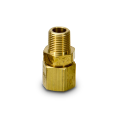 Straight Mechanical Fitting 1/2&quot; MIP x 1/2&quot; NPT