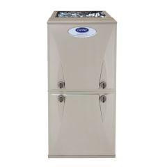 Carrier Infinity Multipoise Furnace, 95% AFUE, Single-Stage Heating, Variable Speed, Ultra Low Nox (SCAQMD/SJVAPCD/BAAQMD Compliant), 115/1