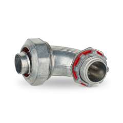Liquid Tite Conduit Connector 90° Elbow 1/2&quot; (Metallic)