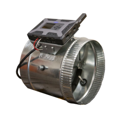 Damper, 18&quot;, Temp Sensor &amp; Actuator