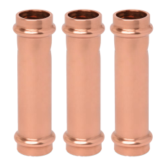 ZoomLock MAX 5/8&quot; Slip Coupling Press Fitting (Sold in Multiples of 3)