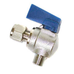 Stainless Steel 90° Angle Ball Valve 1/4 in. x 1/8 in.