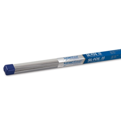 LucasMilhaupt® SIL-FOS® 15 Brazing Rods Copper to Copper/Brass .125&quot; x 36&quot; 1 lb.