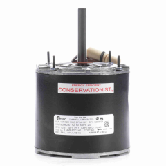 Century® Multi-Horsepower Condenser Fan Motor 1/6-1/4 HP, 1075 RPM, 208/230Vac, 2.0A, 7.5µF/370Vac, 1 Speed, 60°C (PSC)