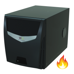 Wine Guardian® TTW018H Through the Wall Wine Cellar Cooling Unit with Heater, 1,950 BTUH, 115Vac, Single Phase, 60Hz