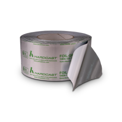 Hardcast® Foil-Grip™ 1404-181BFX Indoor/Outdoor Rolled Mastic Sealant Tape 2 in., 33 yd, 17 mil (Aluminum)