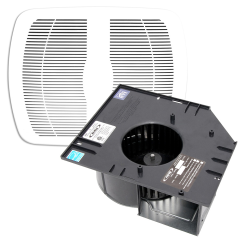 Air King® Motor/Blade/Grille Assembly 80CFM, 1.0 Sones, 120Vac