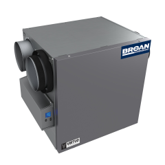 Broan® AI Series™ Energy Recovery Ventilator, 6 in. Round Ducts, 160CFM, 120Vac