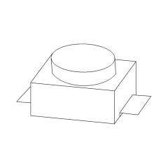 8&quot; Ceiling Box 14&quot; x 4&quot; x 4&quot;(Sealed)