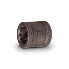 Black Iron Pipe Coupling 1/2&quot; FIP (cl150 - Sch40)