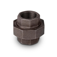 Black Iron Pipe Union 1&quot; FIP (cl150 - Sch40)