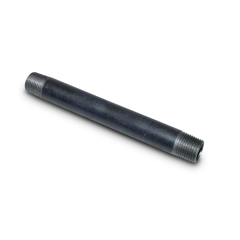 Black Iron Pipe Nipple 1/2&quot; MIP x 7&quot; (Sch40)