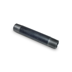 Black Iron Pipe Nipple 1/2&quot; MIP x 4&quot; (Sch40)