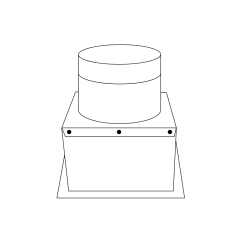 8&quot; Ceiling Box with Flange 8&quot; x 8&quot;