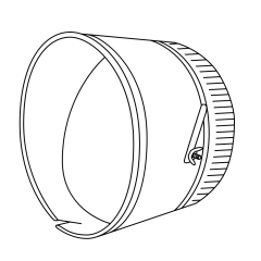 12&quot; Spin-In Collar with Damper