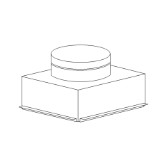 5&quot; Ceiling Box with PG 8&quot; x 8&quot; x 4&quot; (Sealed)