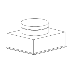 6&quot; Ceiling Box with PG 14&quot; x 6&quot; x 4&quot; (Sealed)