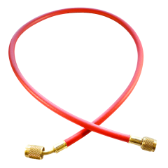 JustBetter® KOBRA® Secure Seal Charging Hose 800 psi, 1/4&quot; x 1/4&quot; x 60&quot; (Red)