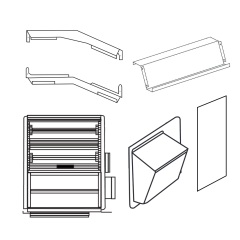 Carrier® Vertical Economizer with Barometric Relief