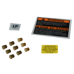 LP Conversion Kit for Small Packaged Products, 60k-130k BTUh, 0-2,000 ft. (2-5 Tons)