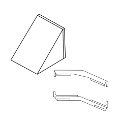 Manual Hood Package with Filter Rack for Small Packaged Products