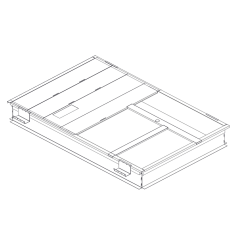 11&quot; Roof Curb, Knockdown, No Pitch, Structurally Calculated