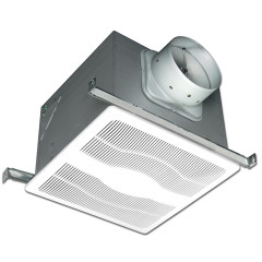 Air King® ENERGY STAR® Certified ECO Humidity Sensing Ventilation Fan 6 in. Round Duct, 130CFM, 0.3 Sones, 120Vac