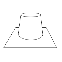 4&quot; Flat Roof Flashing