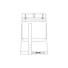 4&quot; Male B-Vent Adapter