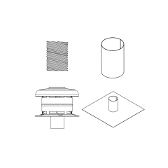 4&quot; Chimney Liner Kit 35&#039;