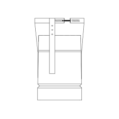 7&quot; Female B-Vent Adapter