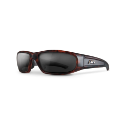 Lift Safety Switch Safety Glasses (Tortoise Frame - Smoke Lenses)