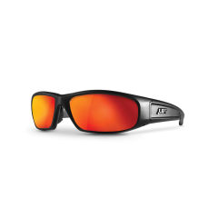 Lift Safety Switch Safety Glasses (Black Frame - Red Lenses)