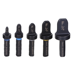 DiversiTech® Spin Tools 5-Piece Flaring Tool Set 1/4&quot;, 3/8&quot;, 1/2&quot;, 5/8&quot; &amp; 3/4&quot;