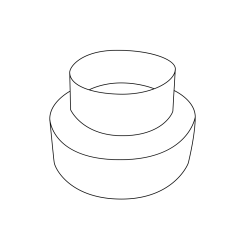 Flue Bushing 6&quot; x 5&quot;