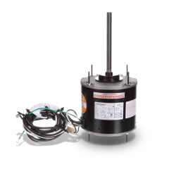 Century® HeatMaster® Condenser Fan Motor 1/3 HP, 1075 RPM, 208/230Vac, 2.8A, 7.5µF/370Vac, 1 Speed, 70°C (PSC)
