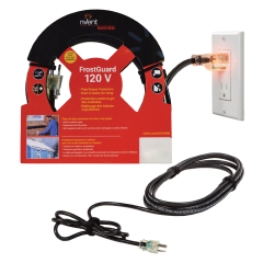 FrostGuard Freeze Protection Plug-in Kit, 120Vac, 12&#039;