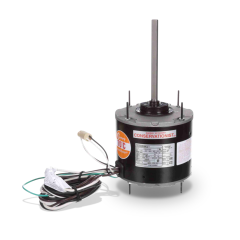 Century® HeatMaster® Condenser Fan Motor 1/4 HP, 825 RPM, 208/230Vac, 1.5A, 5µF/370Vac, 1 Speed, 70°C (PSC)