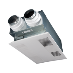 Panasonic® Energy Recovery Ventilator 4&quot; or 5&quot; Round Ducts, 60CFM, 120Vac