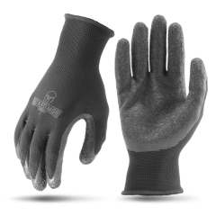 Lift Safety Crinkle Latex Gloves (XL - 12pk)