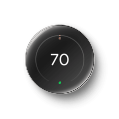 Nest Learning Thermostat 3H/2C, 24Vac (4th Gen - Polished Silver)